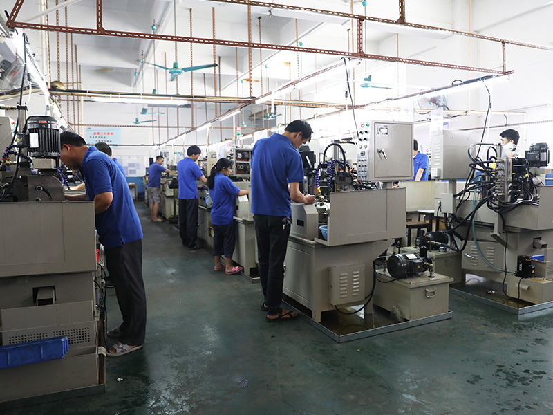 Lathe production workshop