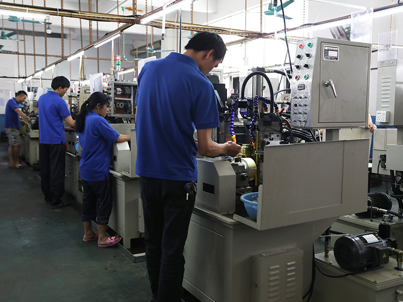 Lathe production workshop